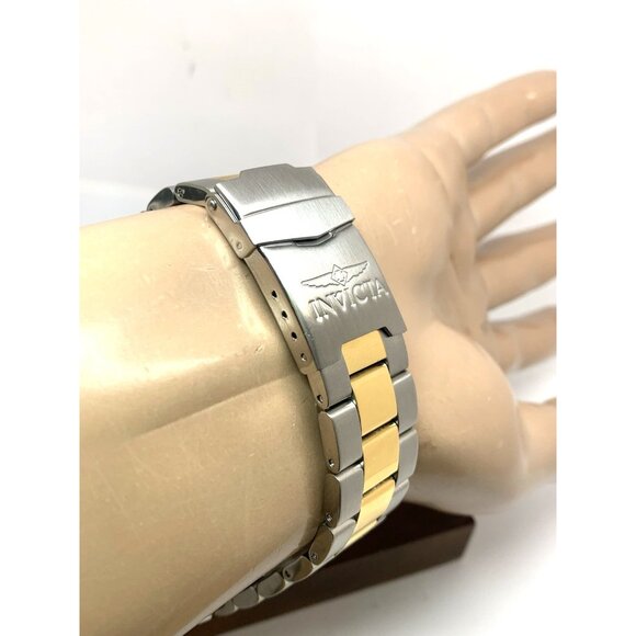 Invicta Men's Watch 36973 Pro Diver Automatic Black Dial Two Tone Steel 44mm - Picture 11 of 15